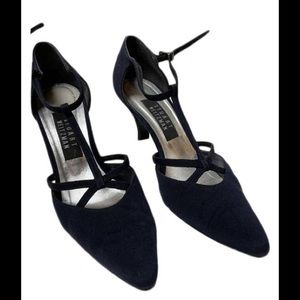 Stuwart Weitzman Leather Straps Heels Shoes 10
